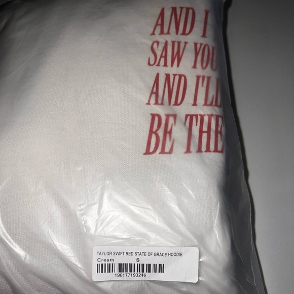 Taylor Swift- Red (Taylor's Version) State of Grace Hoodie - Picture 5 of 10
